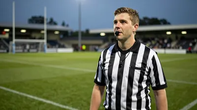 Caernarfon Town's European debut referee Ryan Lee: facts and stats, including previous matches, assistants, and card rate